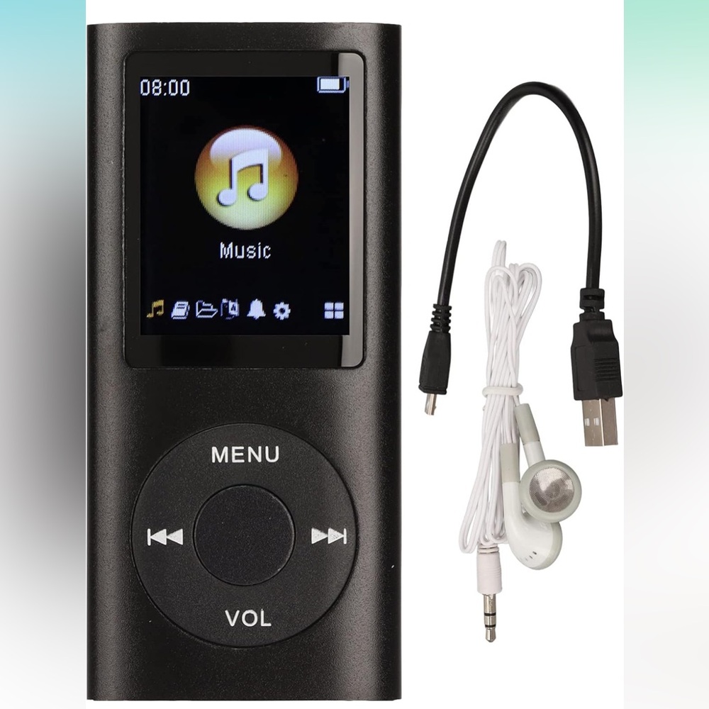 Ultra Thin MP3 Player Compatible with Most Sound Formats
